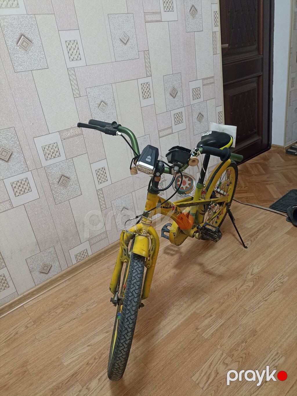 Uşaq velosipedi – sarı rəngli, 20 düym təkərli Xüsusiyyətlər: - 20" — Uşaq velosipedləri, Bakı (3)