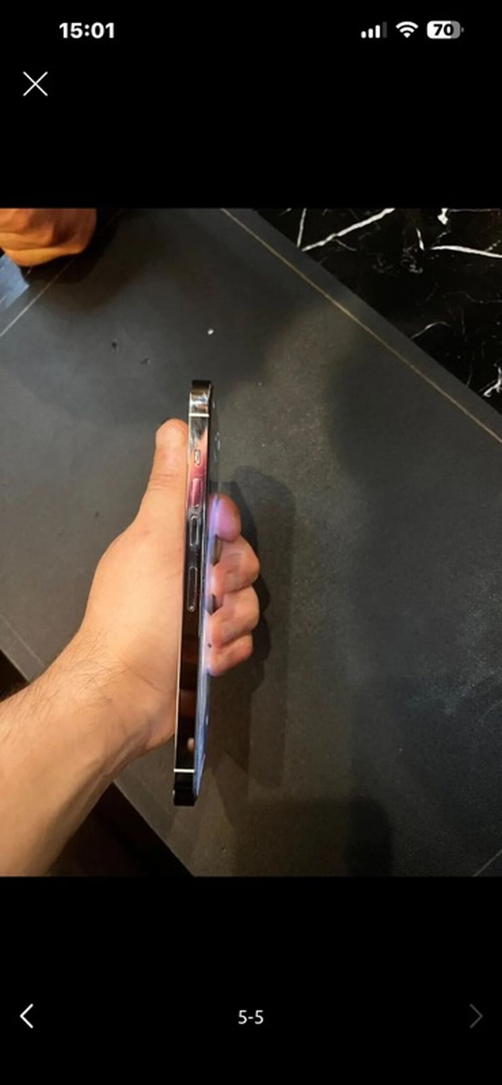IPhone 13 Pro Max, 256 GB, Ağ, Face ID — Apple iPhone, Bakı (3)
