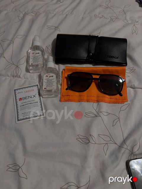 Ben.x gün eynəyi – tam dəst - Marka: Ben.x - Model: aviator tərzində — Bakı
