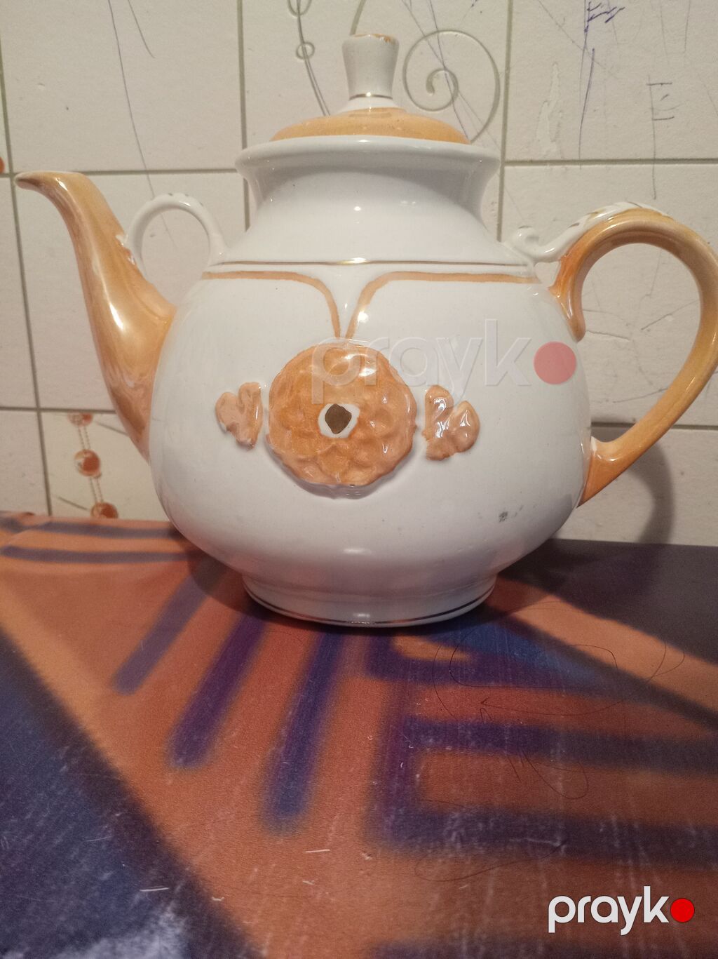 Yeni, Dəm caydanı, Keramika, 2 l, Ssri — Çaynikler və qəhvə qabları, Bakı (2)