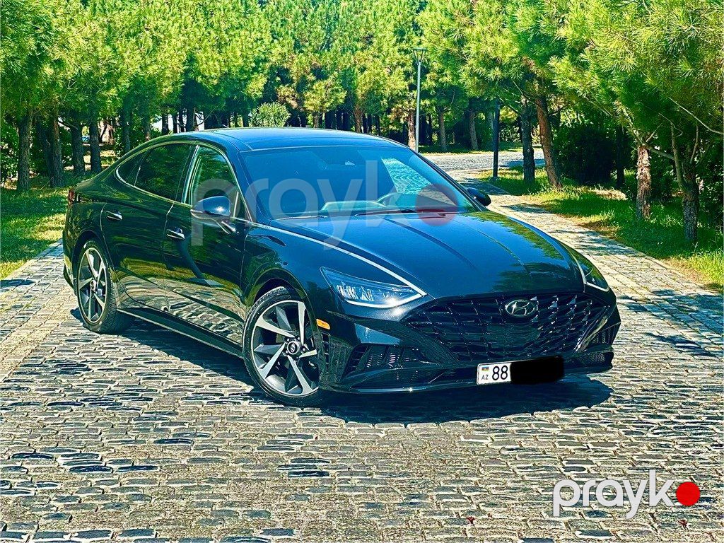 Hyundai Sonata, 1.6 L, 2021 il, 98 000 km — Avtomobillər, Bakı (4)