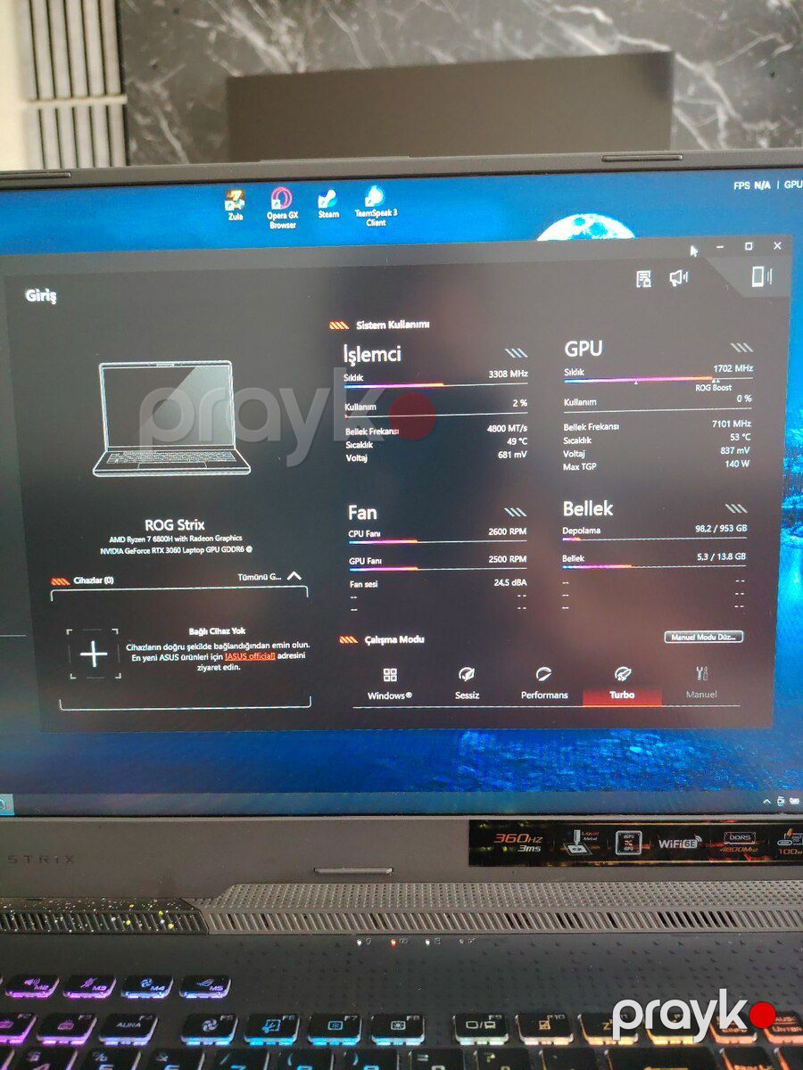 ASUS RTX 360 hz — Noutbuklar, Sumqayıt (10)