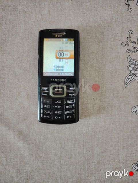 Samsung C5212 Duos, 2 GB Memory Capacity, rəng - Qara, İki sim kartlı — Digah