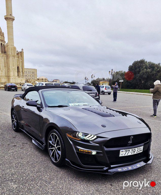 Ford Mustang, 2.3 L, 2019 il, 131 000 km — Avtomobillər, Bakı (8)