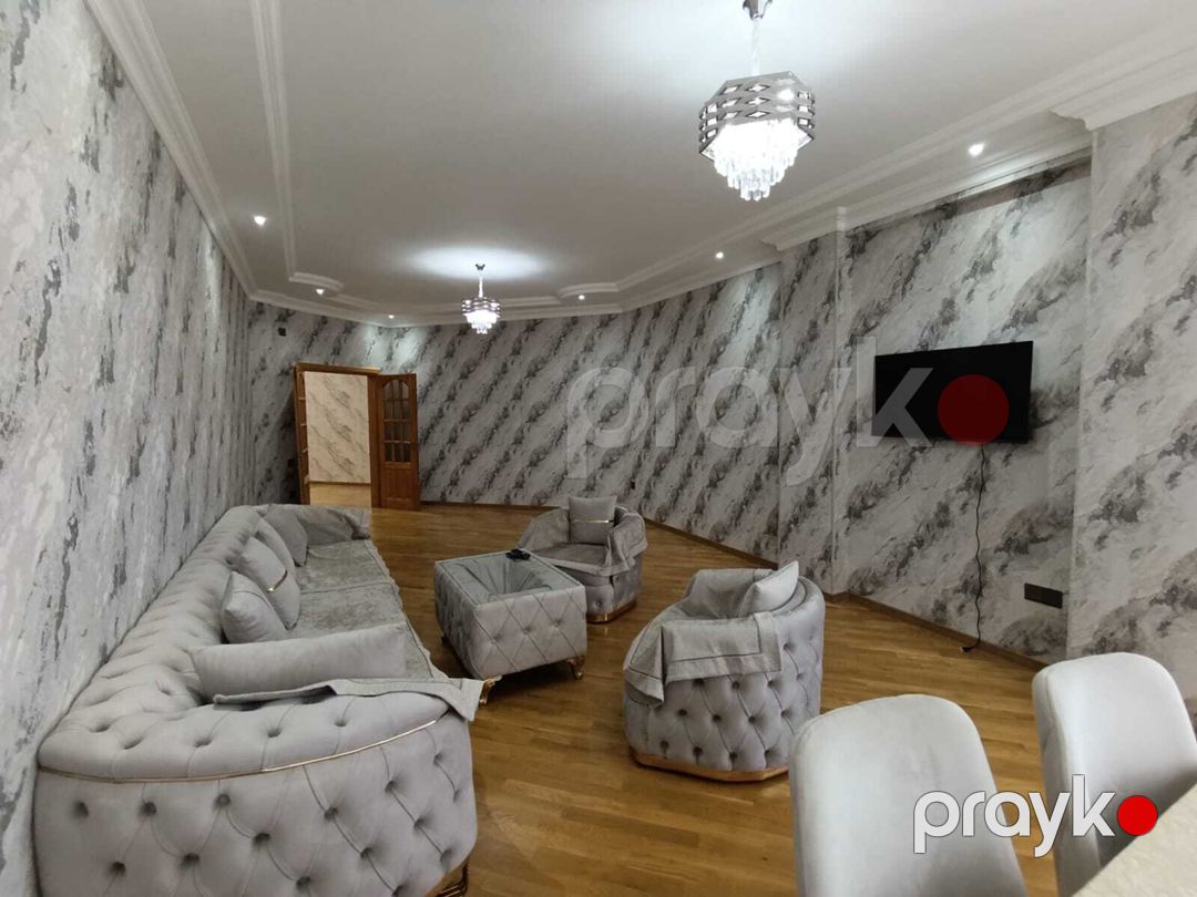 İcarəyə verilir 3 otaqlı yeni tikili 135 m² — Mənzil, Bakı (7)