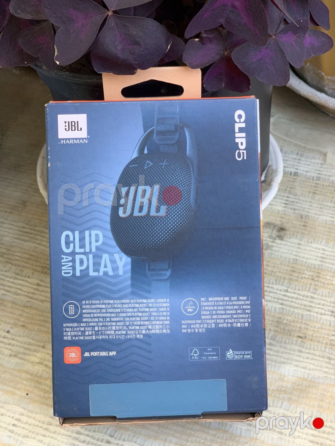 Dinamik "JBL Clıp 5 Blue" — Səs texnikası, Bakı (9)