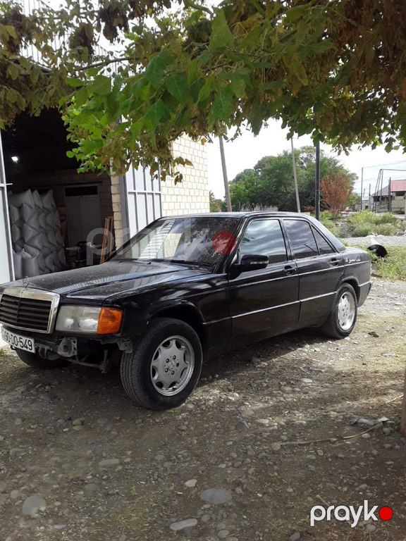 Mercedes 190, 1.8 L, 1991 il, 123 580 km — Avtomobillər, Gəncə (4)