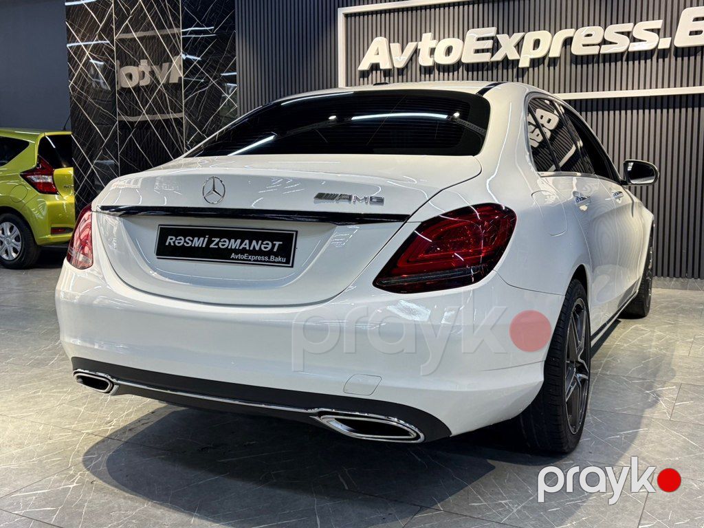Mercedes C 300, 2.0 L, 2019 il, 172 000 km — Avtomobillər, Bakı (5)