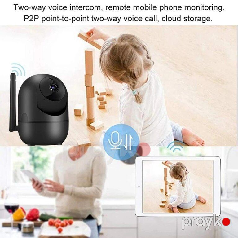 WiFi online kamera smart PTZ — Ağıllı ev və təhlükəsizlik, Bakı (6)