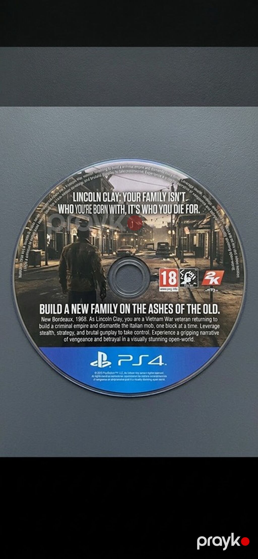 Mafia 3 diski ideal veziyetde ciziqsiz. Avropa (PAL) regionu Barter — Konsol oyunları, Bakı (3)