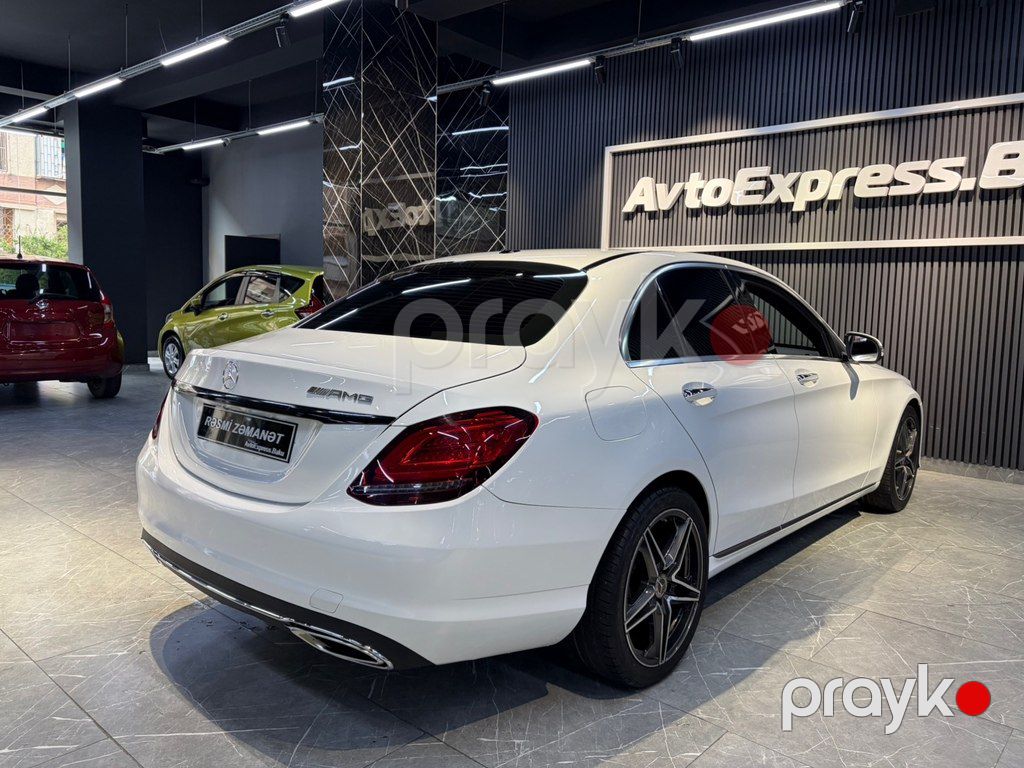Mercedes C 300, 2.0 L, 2019 il, 172 000 km — Avtomobillər, Bakı (2)