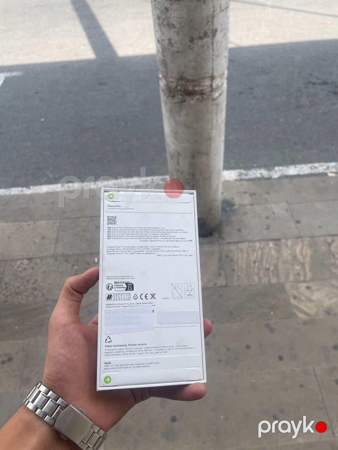Apple iPhone 17 Pro Silver 256GB/12GB — Smartfonlar, Bakı (2)