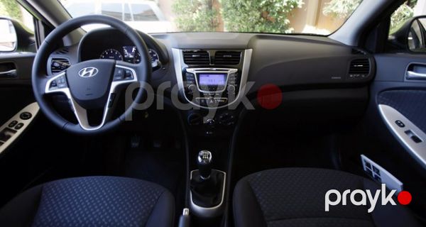 Hyundai Accent 2012 — gündəlik icarə — Minik avtomobili icarəsi, Bakı (3)