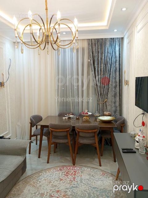 Satılır 2 otaqlı Bina evi menzil (Yeni tikili), 55 m², Binəqədi rayonu — Bakı