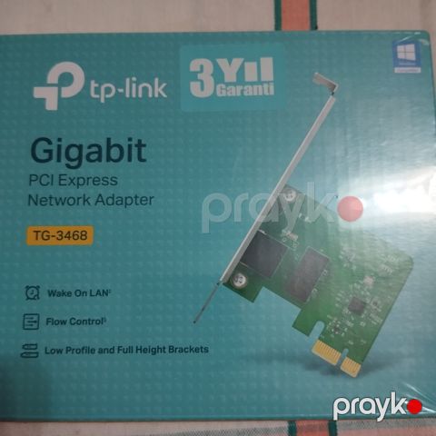 TP-Link Gigabit PCI Express Network adapter şəbəkə kartı — Bakı