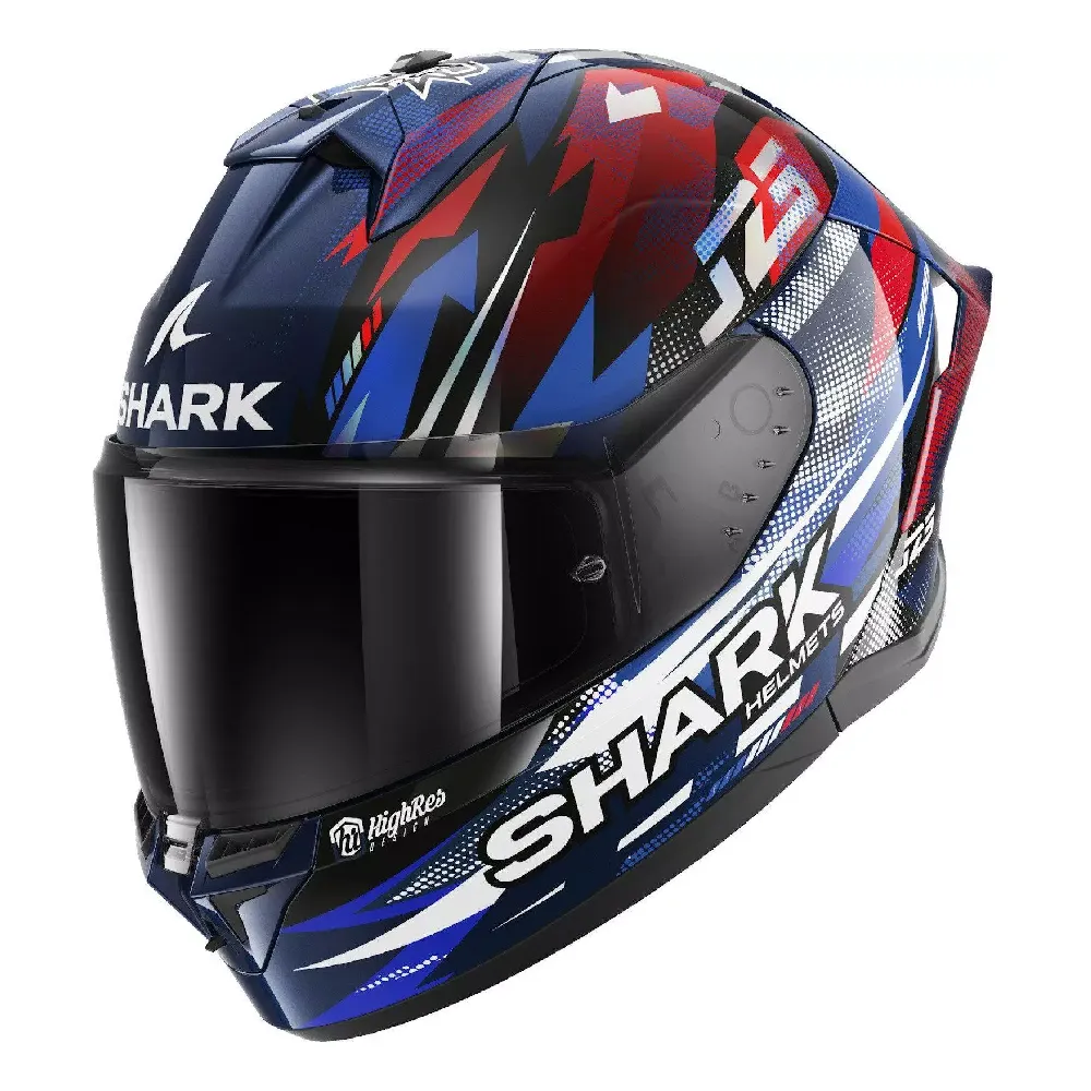 Dəbilqə shark skwal cup replıca zarco gp de france Blue Chrome Red, XL (HE6530EBURXL) — Bakı