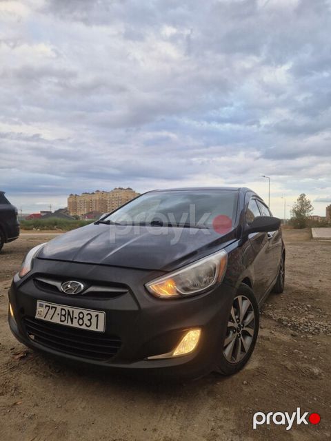 Hyundai Accent, 1.6 L, 2017 il, 201 168 km — Bakı