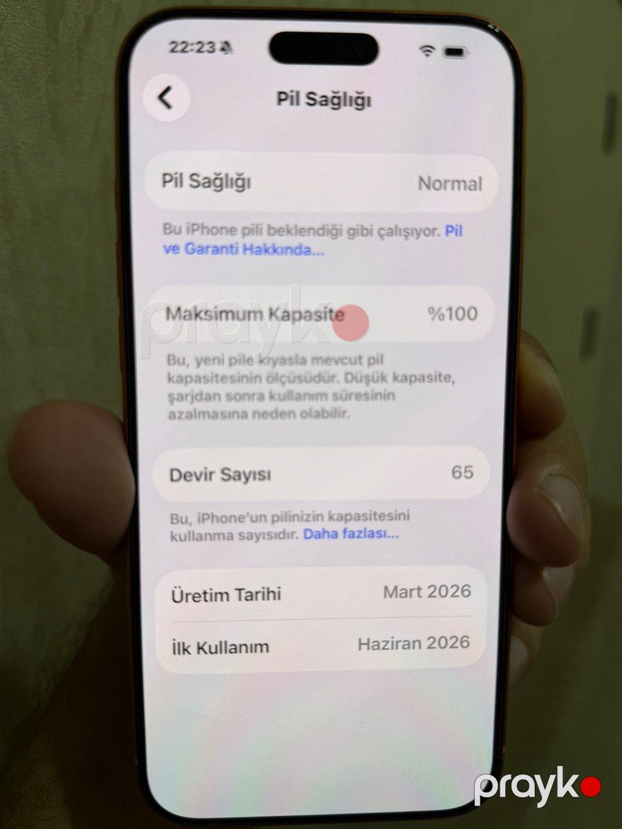 Apple iPhone 17 Pro Max Cosmic Orange 256GB/12GB — Smartfonlar, Bakı (4)