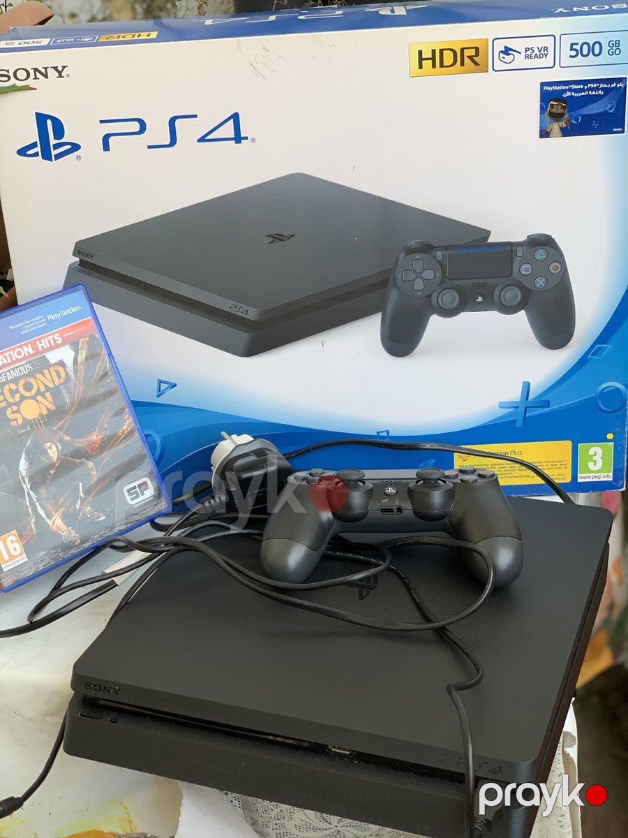 Sony PlayStation 4 Slim 500GB — Oyunlar, konsollər və proqramlar, Bakı (4)