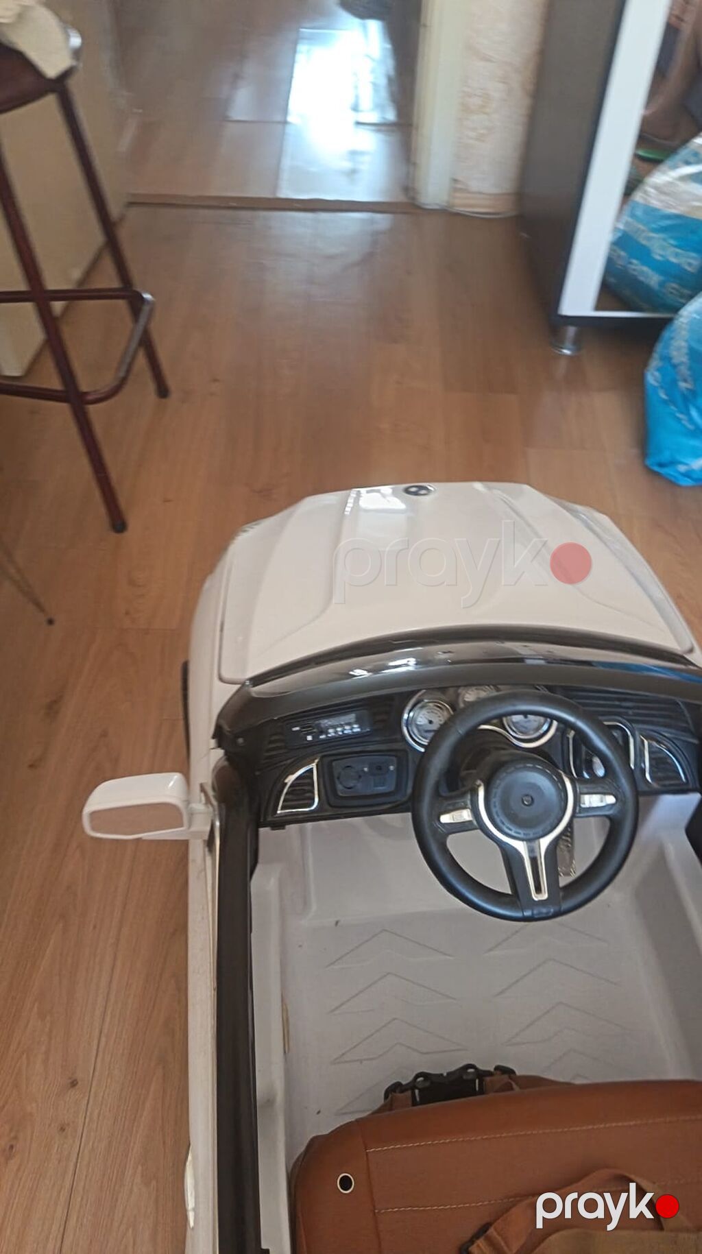 Uşaq üçün avtomobil – BMW üslublu, nömrə HJ-1588, arxa hissədə “X5 M” — Uşaq avtomobilləri, Bakı (5)