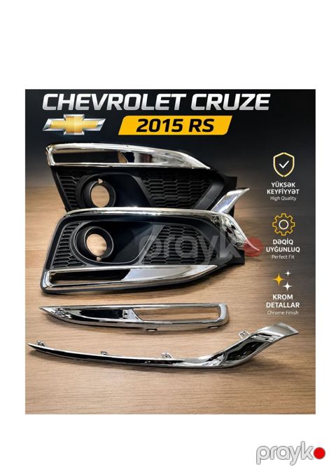 Chevrolet Cruze 2015 LTZ RS duman farası — Bakı