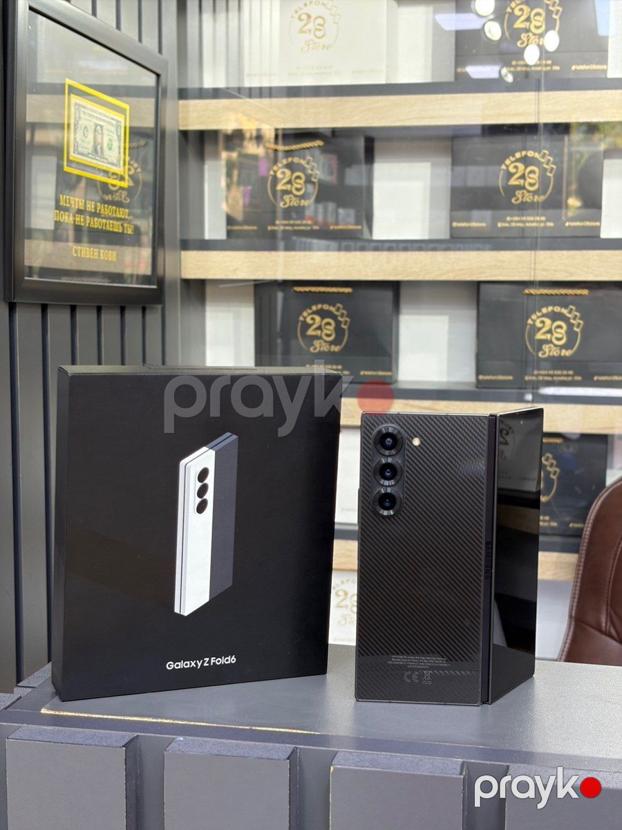 Samsung Galaxy Z Fold 6 Black 256GB/12GB — Smartfonlar, Bakı (4)