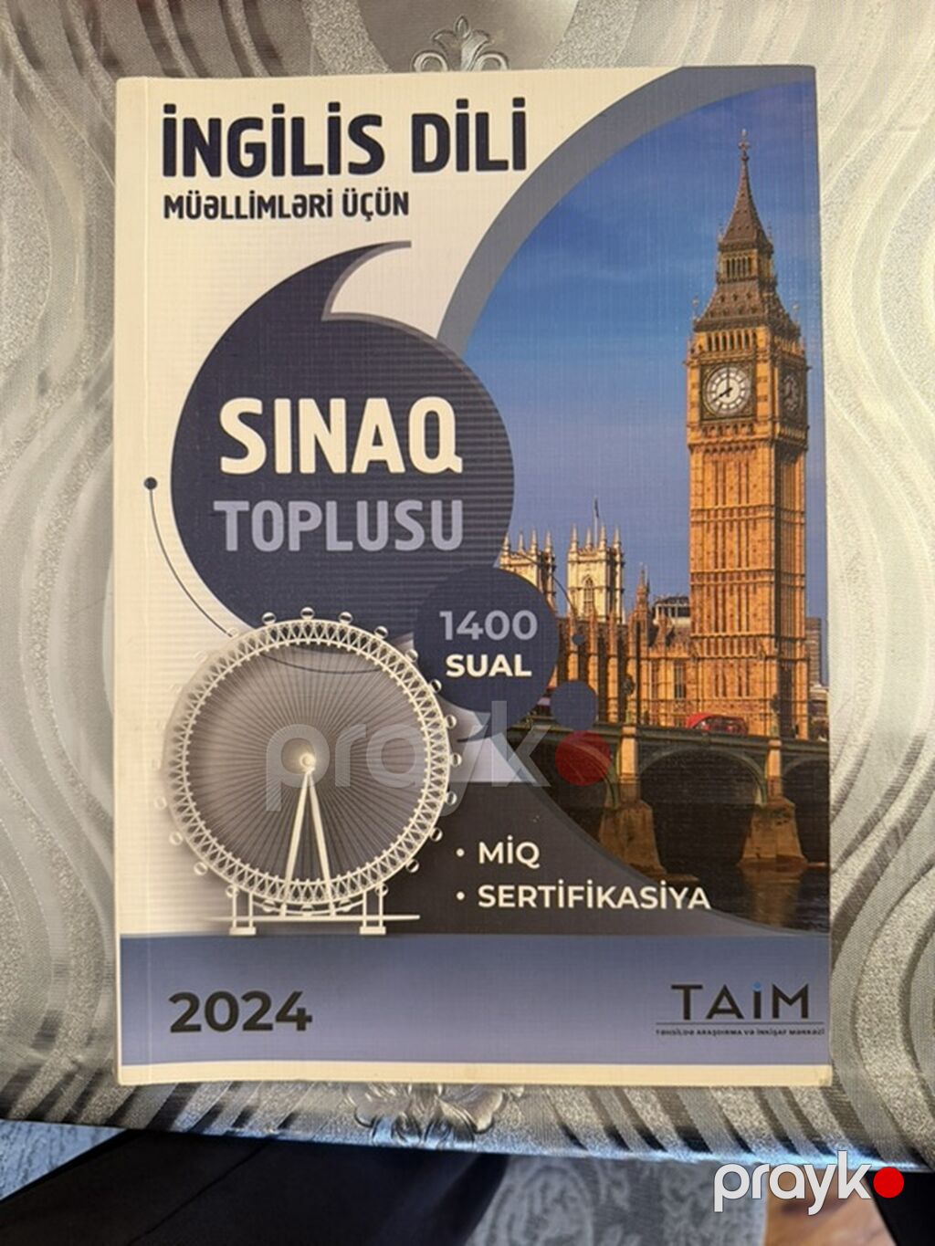 Məhsul: “İngilis dili müəllimləri üçün Sınaq Toplusu” – Taim nəşri — Kitablar, Bakı (2)