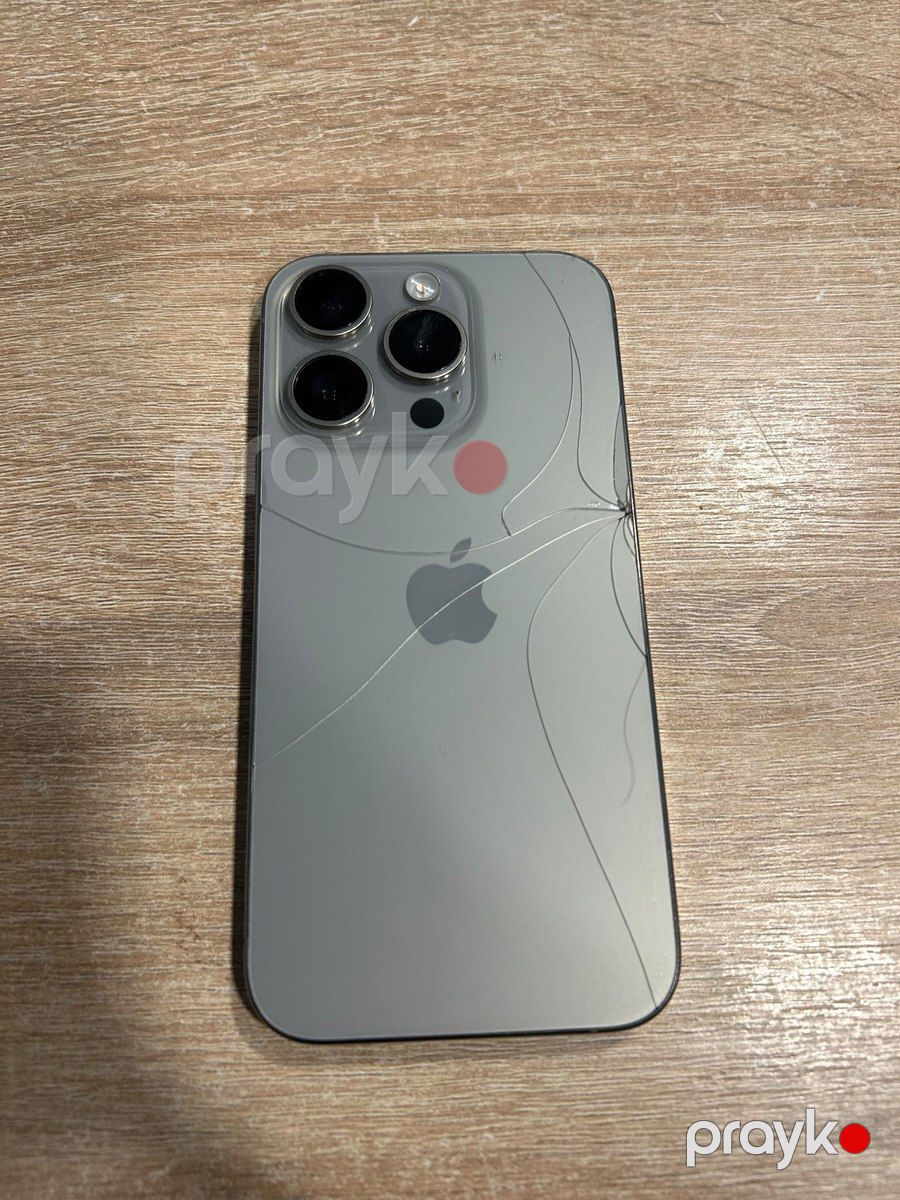 Apple iPhone 15 Pro Natural Titanium 128GB/8GB — Smartfonlar, Bakı (2)