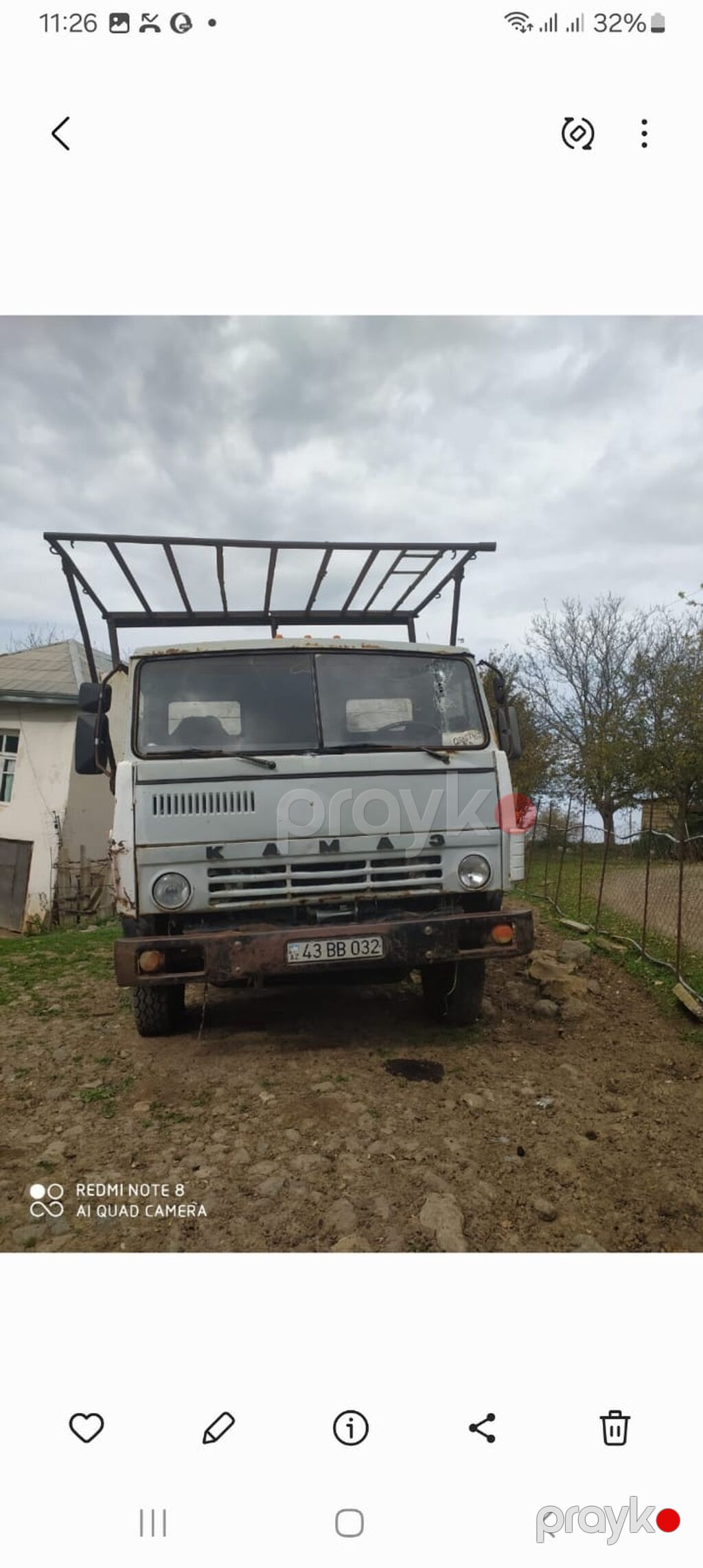 Kamaz yük avtomobili - Marka/model: Kamaz (klassik ön panel dizaynlı — Yük maşınları, Digah (3)