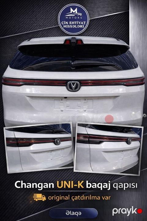 Changan Uni-k baqaj qapısı — Bakı