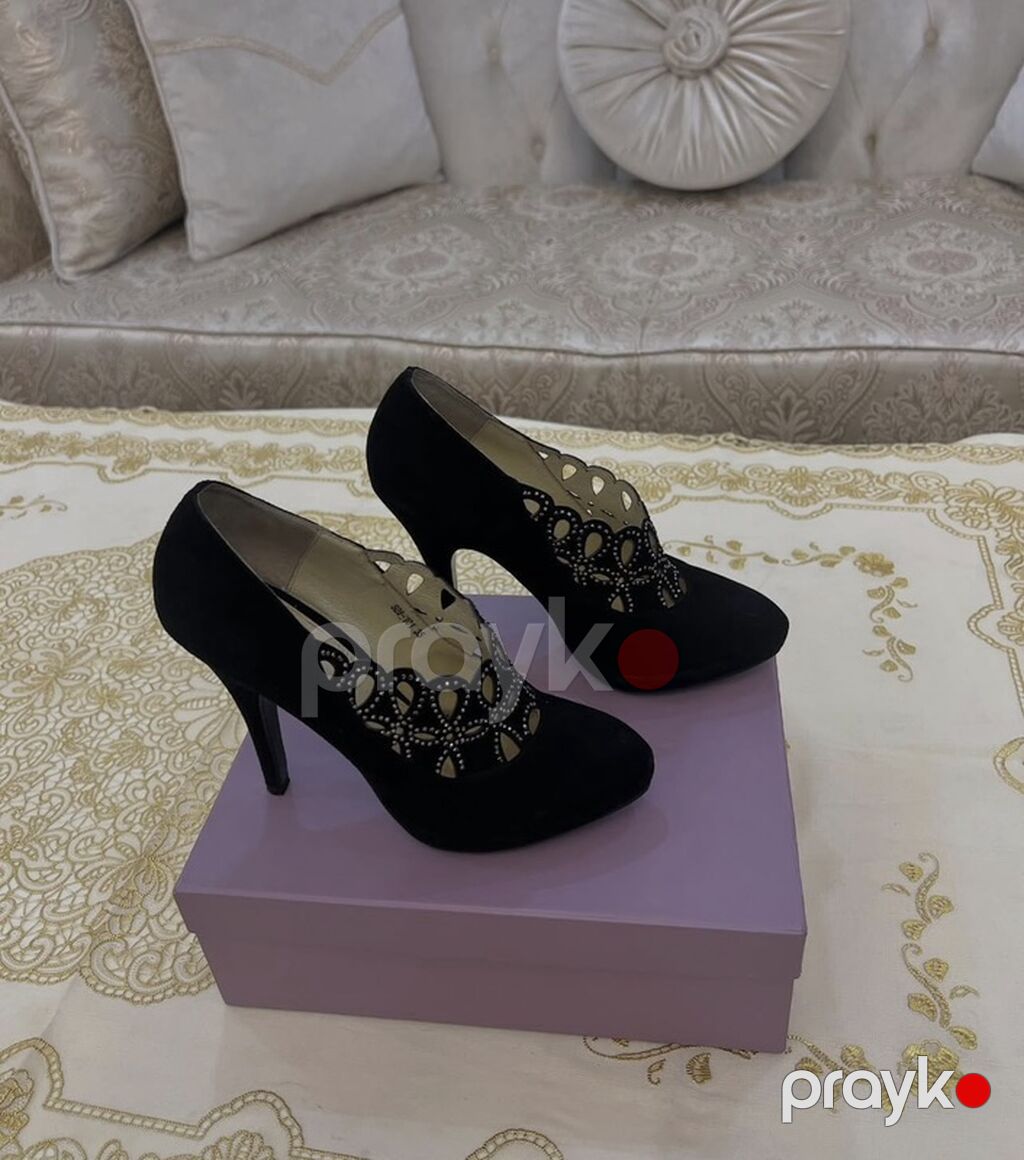Qadın klassik ayaqqabısı – Avante Moda - Rəng: qara - Model — Tufl, Bakı (6)