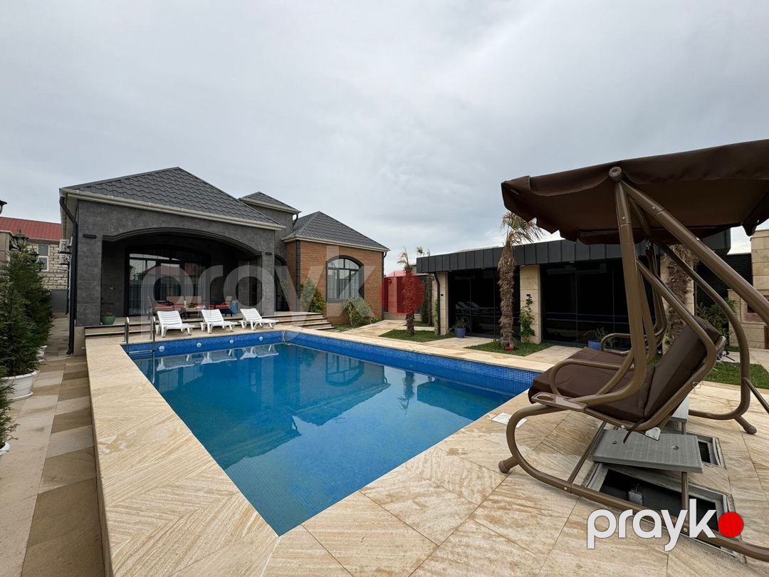İcarəyə verilir 4 otaqlı həyət evi/bağ evi 200 m² — Ev, villa, Bakı (11)