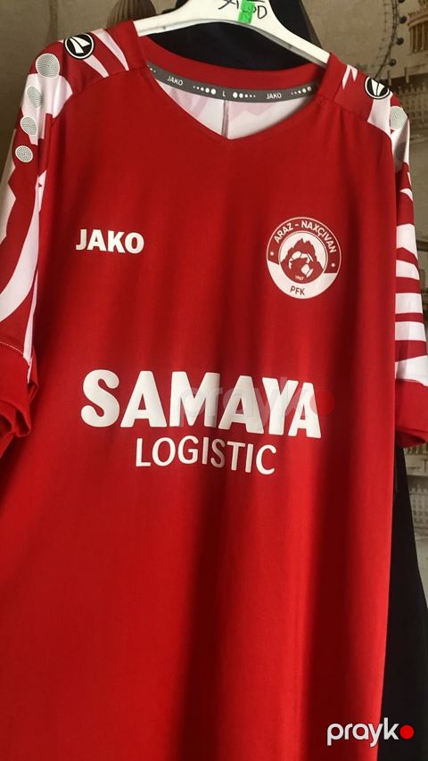 Araz-Naxçıvan PFK futbol formasının rəsmi Jako brendi — Bakı