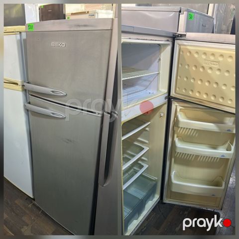 Beko iki qapılı soyuducu - Rəng: metalik/boz - Üst kamera — Digah