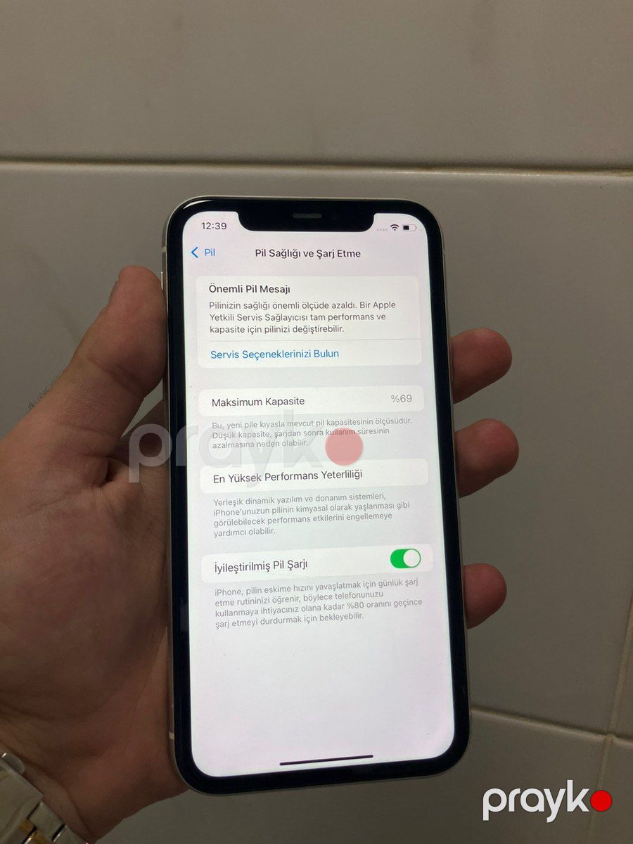 Apple iPhone 11 White 64GB/4GB — Smartfonlar, Bakı (6)