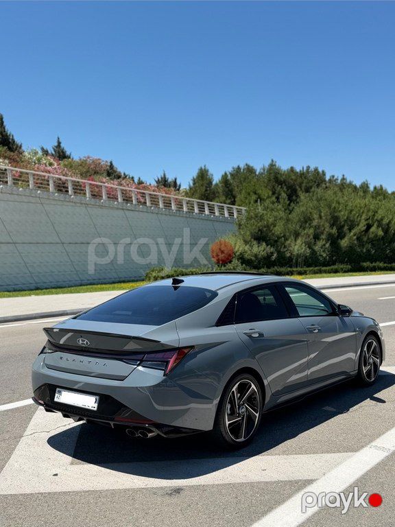 Hyundai Elantra N Line, 1.6 L, 2022 il, 71 000 km — Avtomobillər, Bakı (4)
