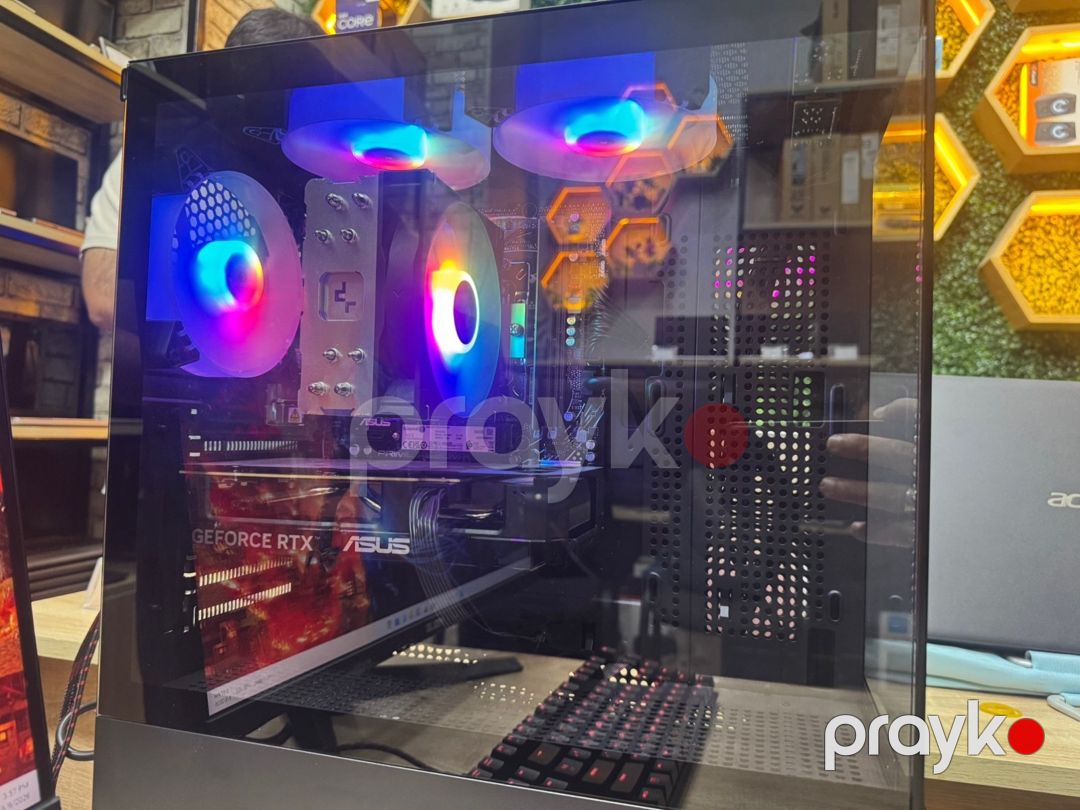 Gamıng kompyuter RTX 5060 8GB 240Hz monitor — Masaüstü kompüterlər, Bakı (4)