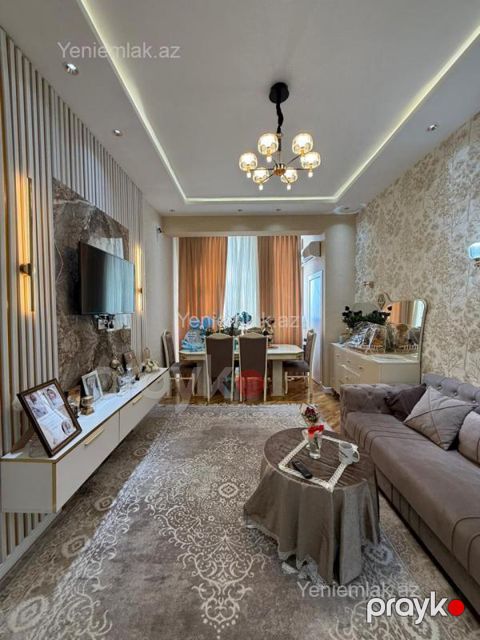 Satılır 2 otaqlı Bina evi menzil (Yeni tikili), 58 m², Xətai rayonu — Bakı