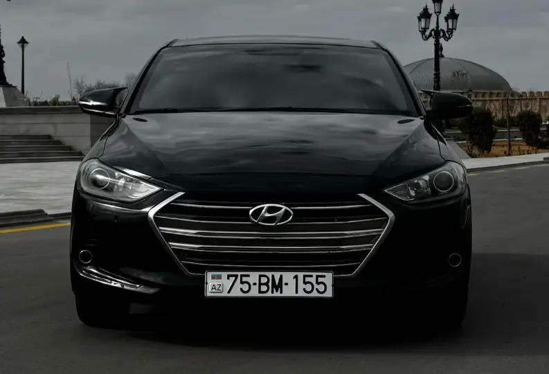 Hyundai Elantra 2017 — gündəlik icarə — Minik avtomobili icarəsi, Naxçıvan (2)