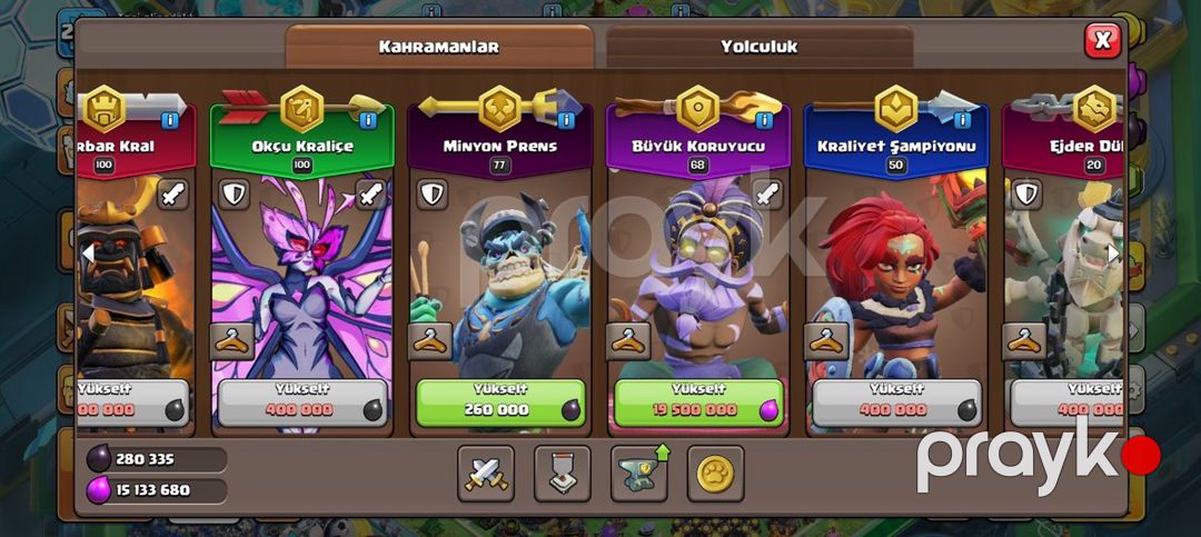 Clash of clans — Oyunlar, konsollər və proqramlar, Qəbələ (5)