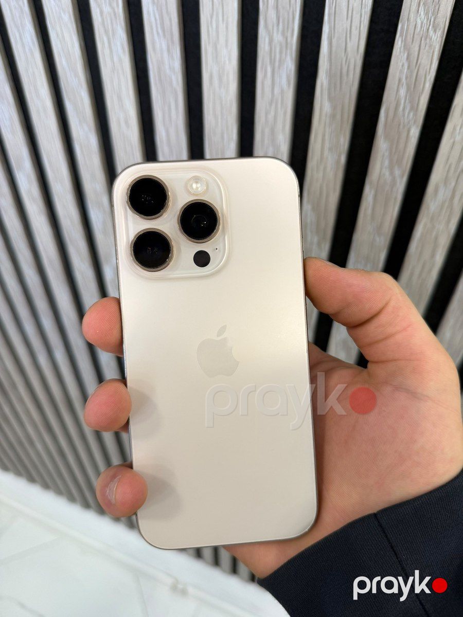 Apple iPhone 16 Pro Desert Titanium 128GB/8GB — Smartfonlar, Bakı (9)