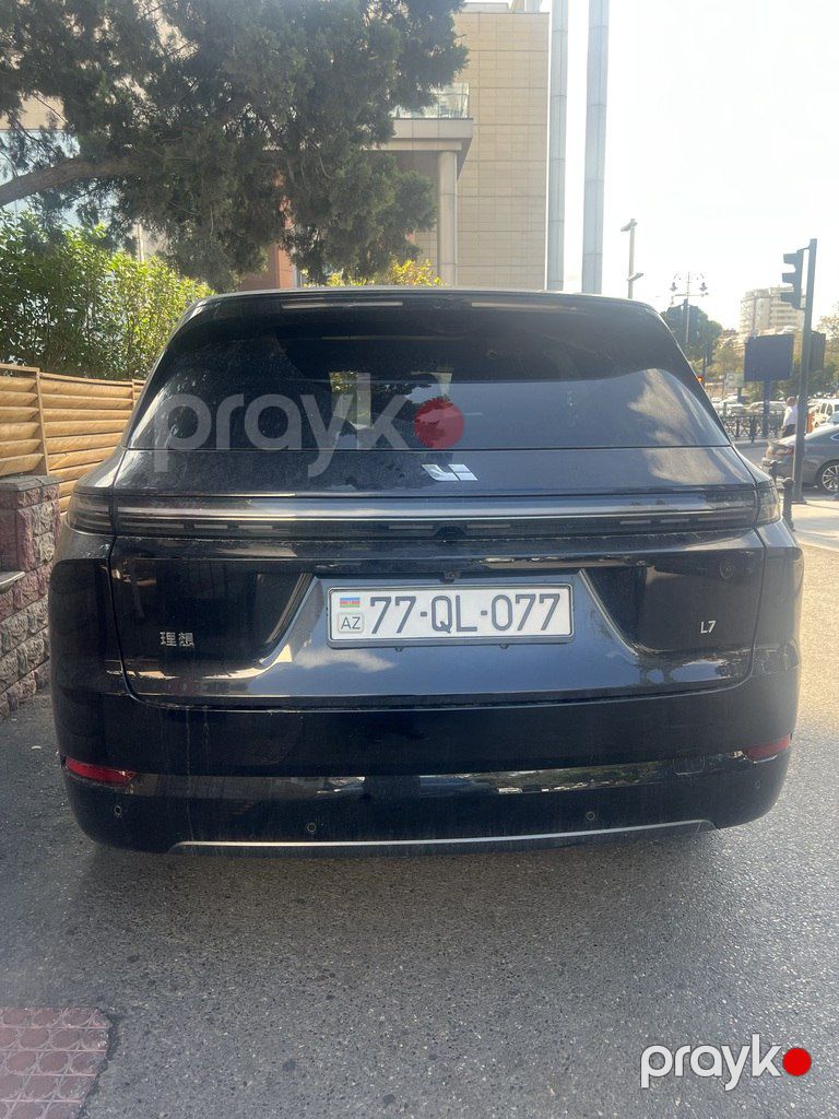 Li Auto L7, 1.5 L, 52.3 kWh, 2025 il, 14 000 km — Avtomobillər, Bakı (2)