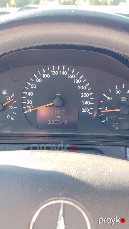 Mercedes E 240, 2.4 L, 2001 il, 330 348 km — Avtomobillər, Ağdaş (12)