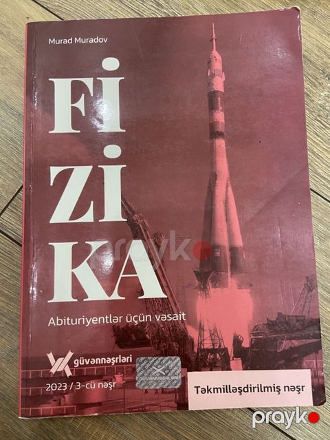 Məhsul: “Fizika – Abituriyentlər üçün vəsait” Müəllif: Murad Muradov — Xırdalan