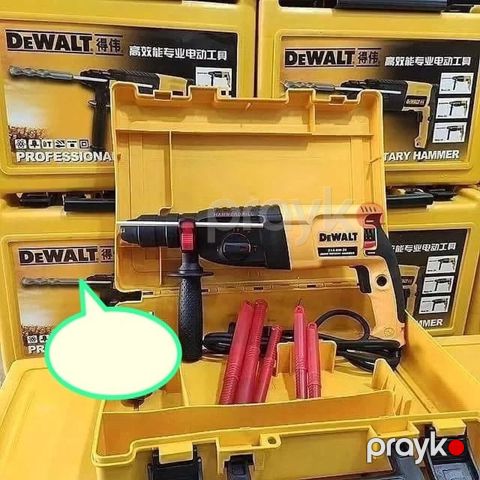 DeWalt elektrik perforator dəsti - Güclü zərbə mexanizmi ilə beton — Digah