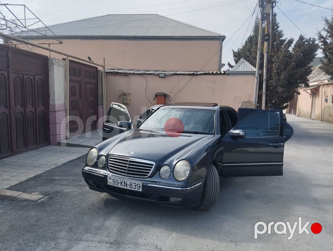 Mercedes E 320, 2000 il — Avtomobillər, Bakı (12)