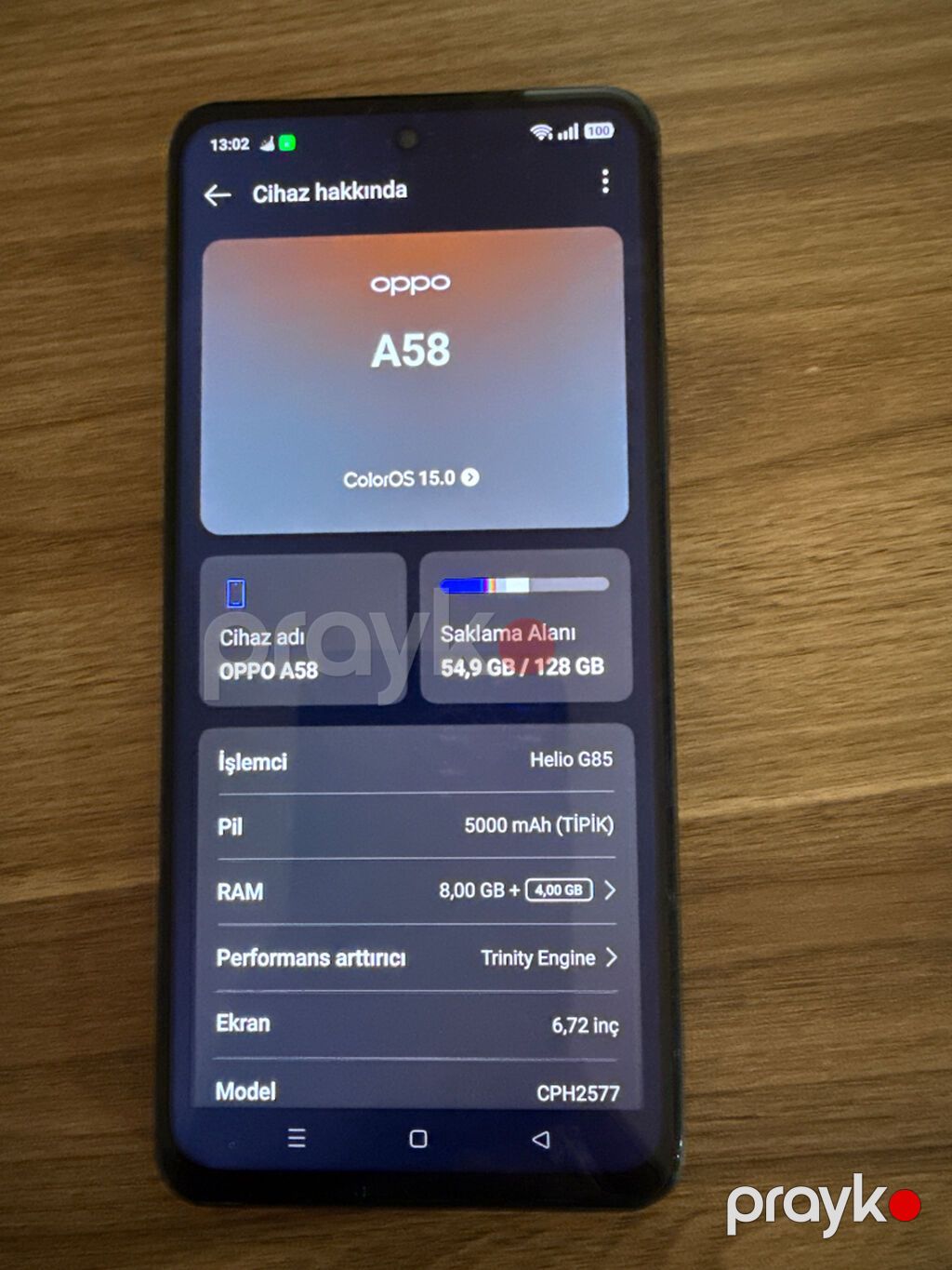 Oppo A58 4G, Sensor, Barmaq izi, İki sim kartlı — OPPO, Bakı (3)