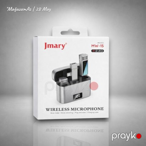 Simsiz mikrofon Jmary MW-15 Type-C — Bakı