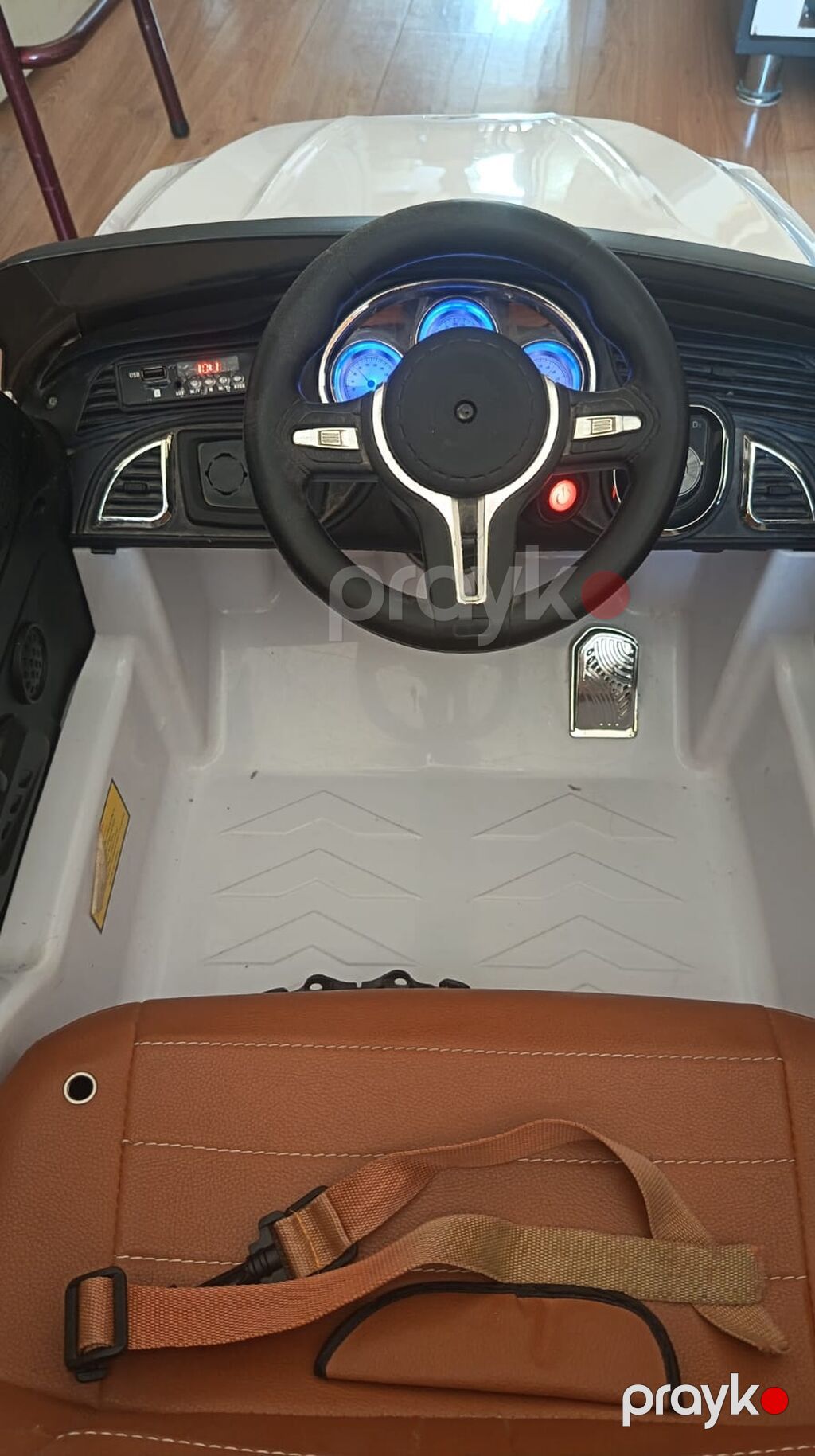 Uşaq üçün avtomobil – BMW üslublu, nömrə HJ-1588, arxa hissədə “X5 M” — Uşaq avtomobilləri, Bakı (6)