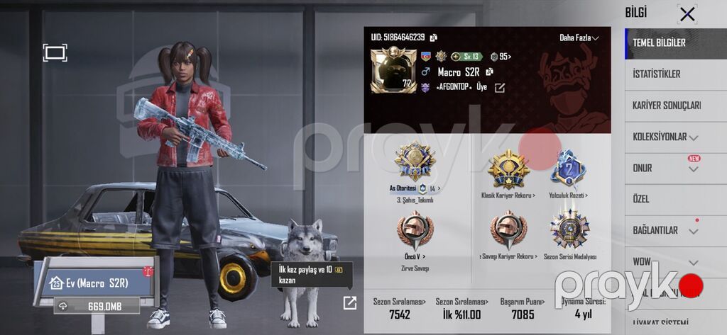 Pubg Mobile oyun hesabı – Macro_S2R - Platform: Pubg Mobile (Global) — Şəxsi əşyalar, Ağstafa (2)